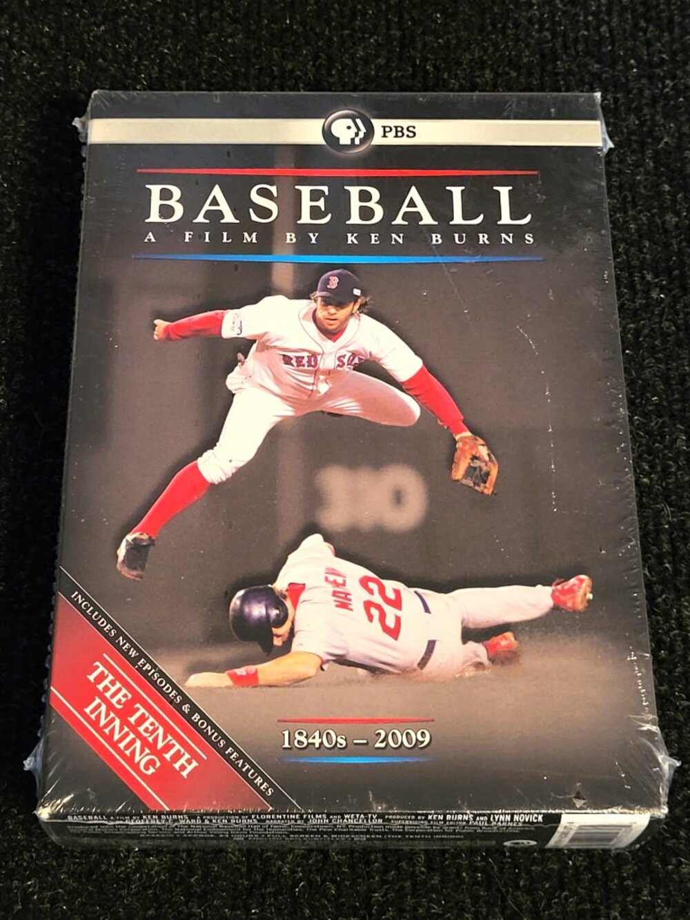 *NEW* BASEBALL A Film By Ken Burns 1840s-2009 11-Disc DVD Set + The Tenth Inning